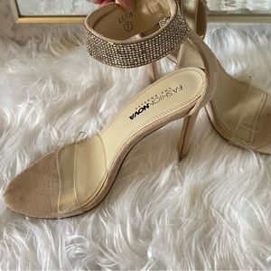 Fashion Nova Leah Nude Heels | Nude Pumps | US Size 7